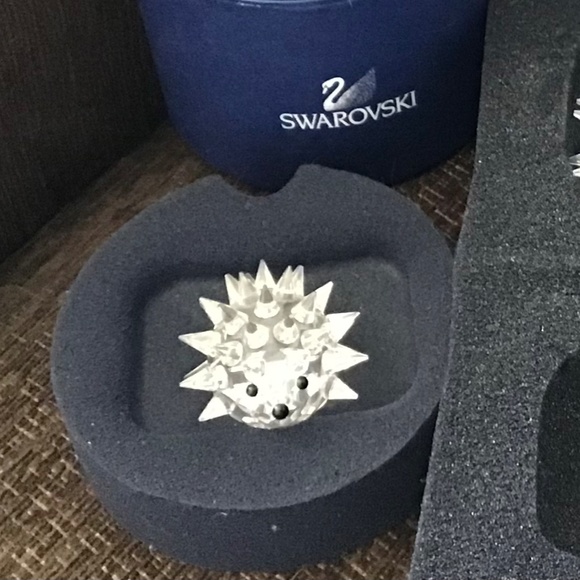 🦔 Swarovski Crystal Small Hedgehog 🦔❤️ - Picture 2 of 2